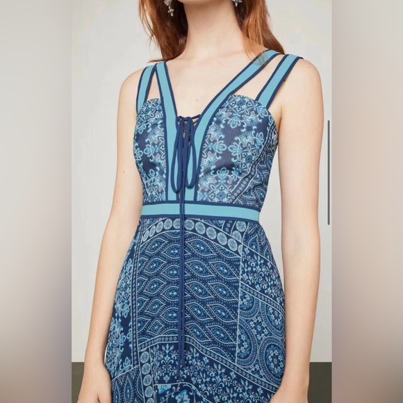 BCBGMaxAzria Paisley Dress - Picture 3 of 11